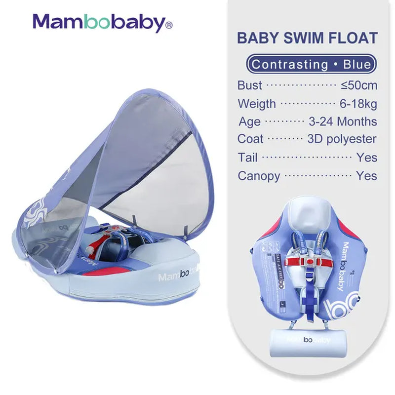 Float VIP 1 Dropshipping Non-Inflatable Baby Float with Canopy Waist Swimming Chest Floater Spa Buoy Trainer Supplier