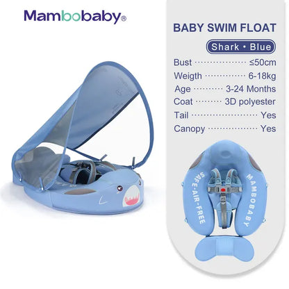 Float VIP 1 Dropshipping Non-Inflatable Baby Float with Canopy Waist Swimming Chest Floater Spa Buoy Trainer Supplier