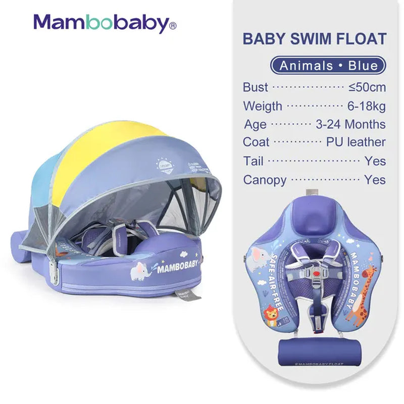 Float VIP 1 Dropshipping Non-Inflatable Baby Float with Canopy Waist Swimming Chest Floater Spa Buoy Trainer Supplier