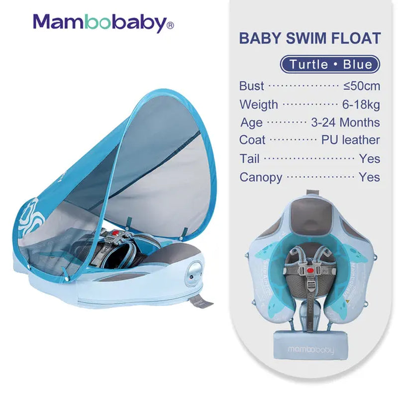 Float VIP 1 Dropshipping Non-Inflatable Baby Float with Canopy Waist Swimming Chest Floater Spa Buoy Trainer Supplier