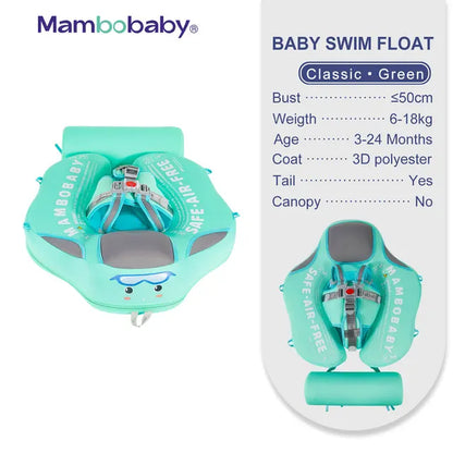 Float VIP 1 Dropshipping Non-Inflatable Baby Float with Canopy Waist Swimming Chest Floater Spa Buoy Trainer Supplier