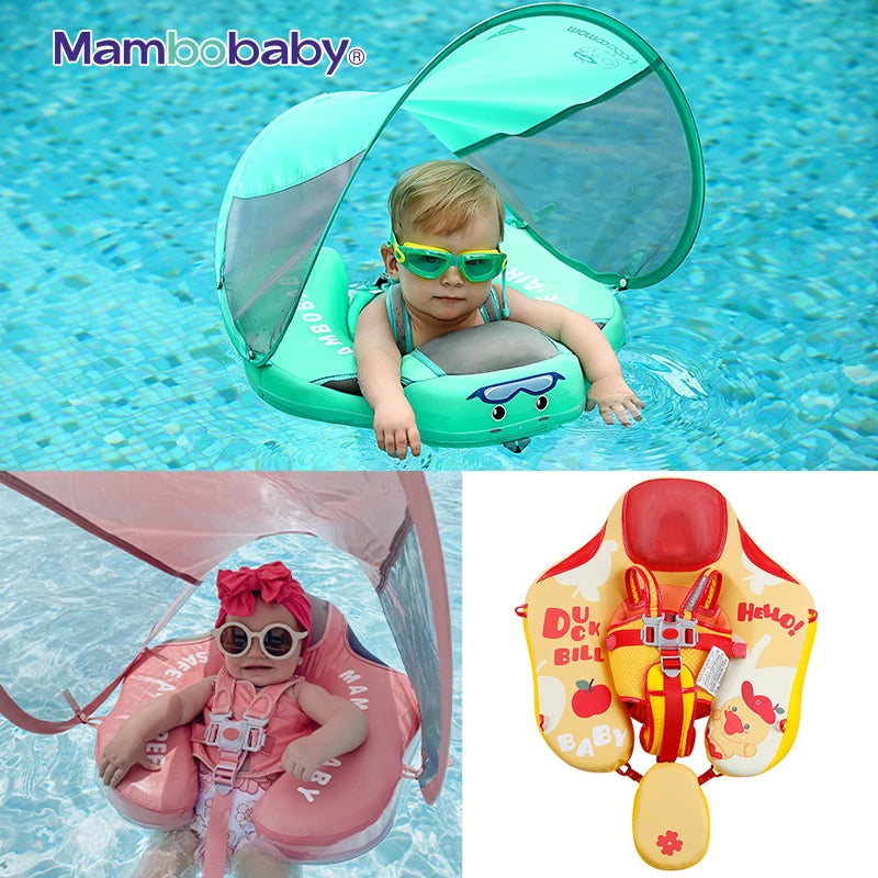 Float VIP 1 Dropshipping Non-Inflatable Baby Float with Canopy Waist Swimming Chest Floater Spa Buoy Trainer Supplier