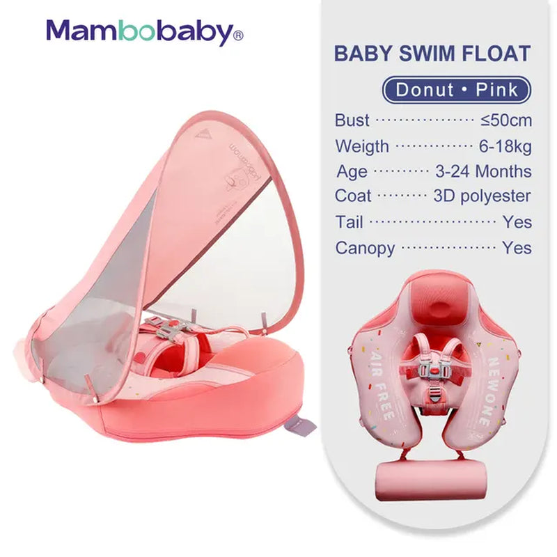 Float VIP 1 Dropshipping Non-Inflatable Baby Float with Canopy Waist Swimming Chest Floater Spa Buoy Trainer Supplier