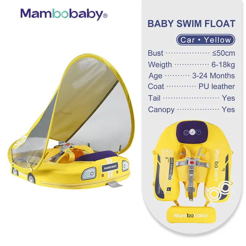 Float VIP 1 Dropshipping Non-Inflatable Baby Float with Canopy Waist Swimming Chest Floater Spa Buoy Trainer Supplier