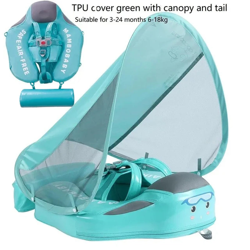 Float VIP 1 Dropshipping Non-Inflatable Baby Float with Canopy Waist Swimming Chest Floater Spa Buoy Trainer Supplier